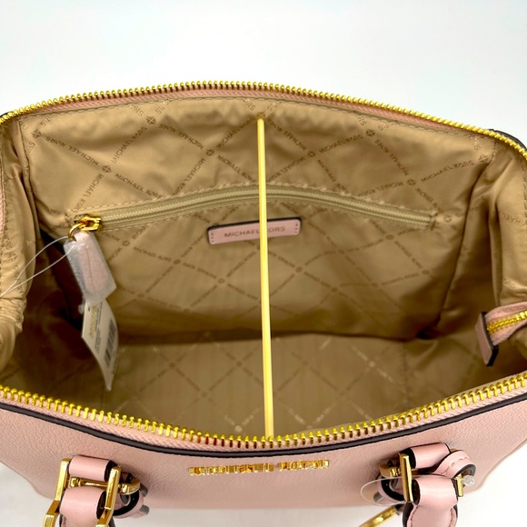 Michael Kors Charlotte Satchel & Double Zip Wallet - Picture 11 of 13